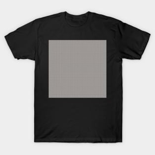 Gingham by Suzy Hager   Scorpion Grey Small Gingham T-Shirt